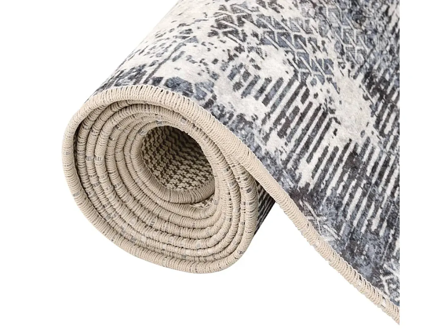 Alfombra lavable antideslizante multicolor 190x300 cm