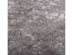 Alfombra lavable antideslizante gris 80x150 cm ES91399