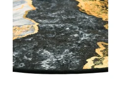 Alfombra lavable antideslizante multicolor Ø 120 cm ES76701