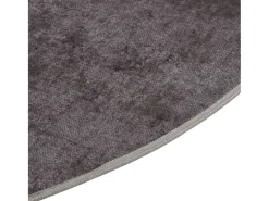 Alfombra lavable antideslizante gris φ120 cm ES36380