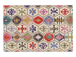 Alfombra lavable antideslizante multicolor 120x180 cm