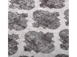 Alfombra lavable patchwork antideslizante multicolor 80x300 cm ES29418