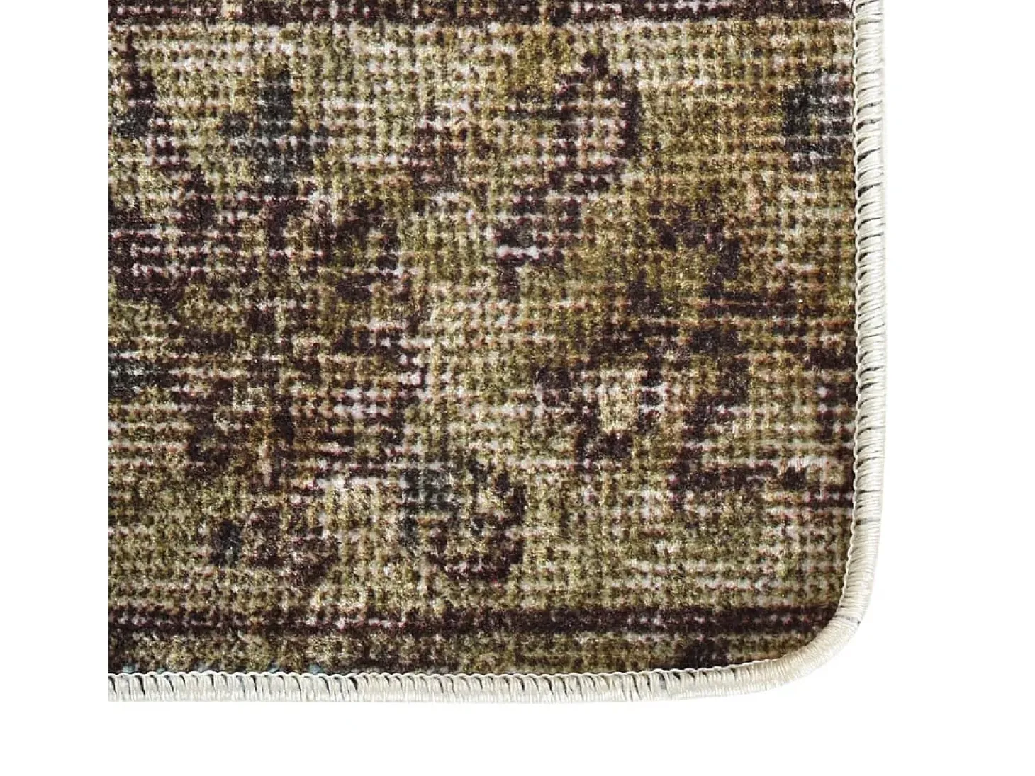 Alfombra lavable patchwork antideslizante multicolor 160x230 cm