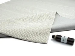Alfombra Lima diseño moderno estilo uni resistente, crema, 200 x 290 cm