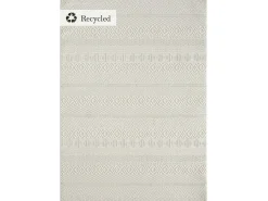 Alfombra Lima diseño moderno estilo uni resistente, crema, 120 x 170 cm