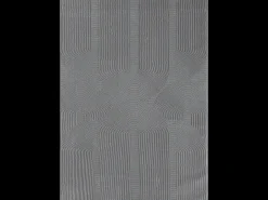 Alfombra Lima diseño salón estilo moderno arco, gris, 80 x 150 cm