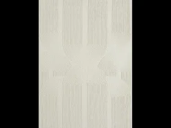 Alfombra Lima diseño salón estilo moderno arco, crema, 120 x 170 cm