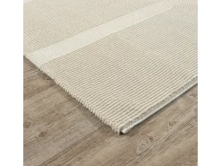 Alfombra Lima diseño salón estilo moderno arco, beige claro, 120 x 170 cm