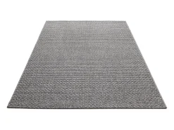 Alfombra Maldive Exterior Diseño Boho, Gris, 240 x 340 cm