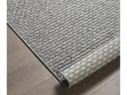 Alfombra Maldive Exterior Diseño Boho, Gris, 240 x 340 cm