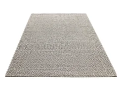 Alfombra Maldive Exterior Boho Diamante, Marrón, 120 x 170 cm