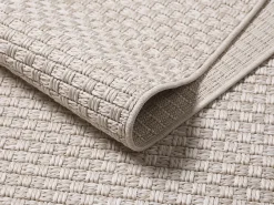Alfombra Maldive Exterior Diseño Boho, Beige, 160 x 230 cm