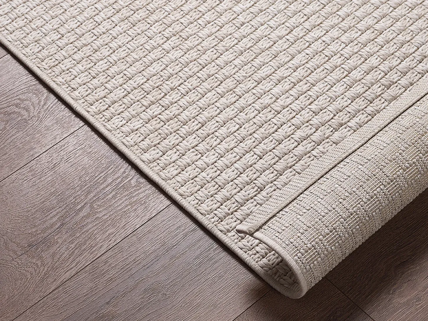 Alfombra Maldive Exterior Diseño Boho, Beige, 160 x 230 cm