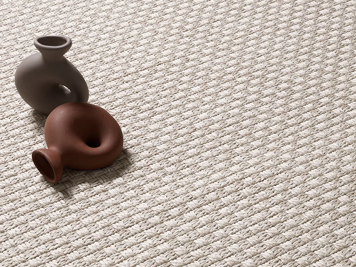 Alfombra Maldive Exterior Diseño Boho, Beige, 160 x 230 cm