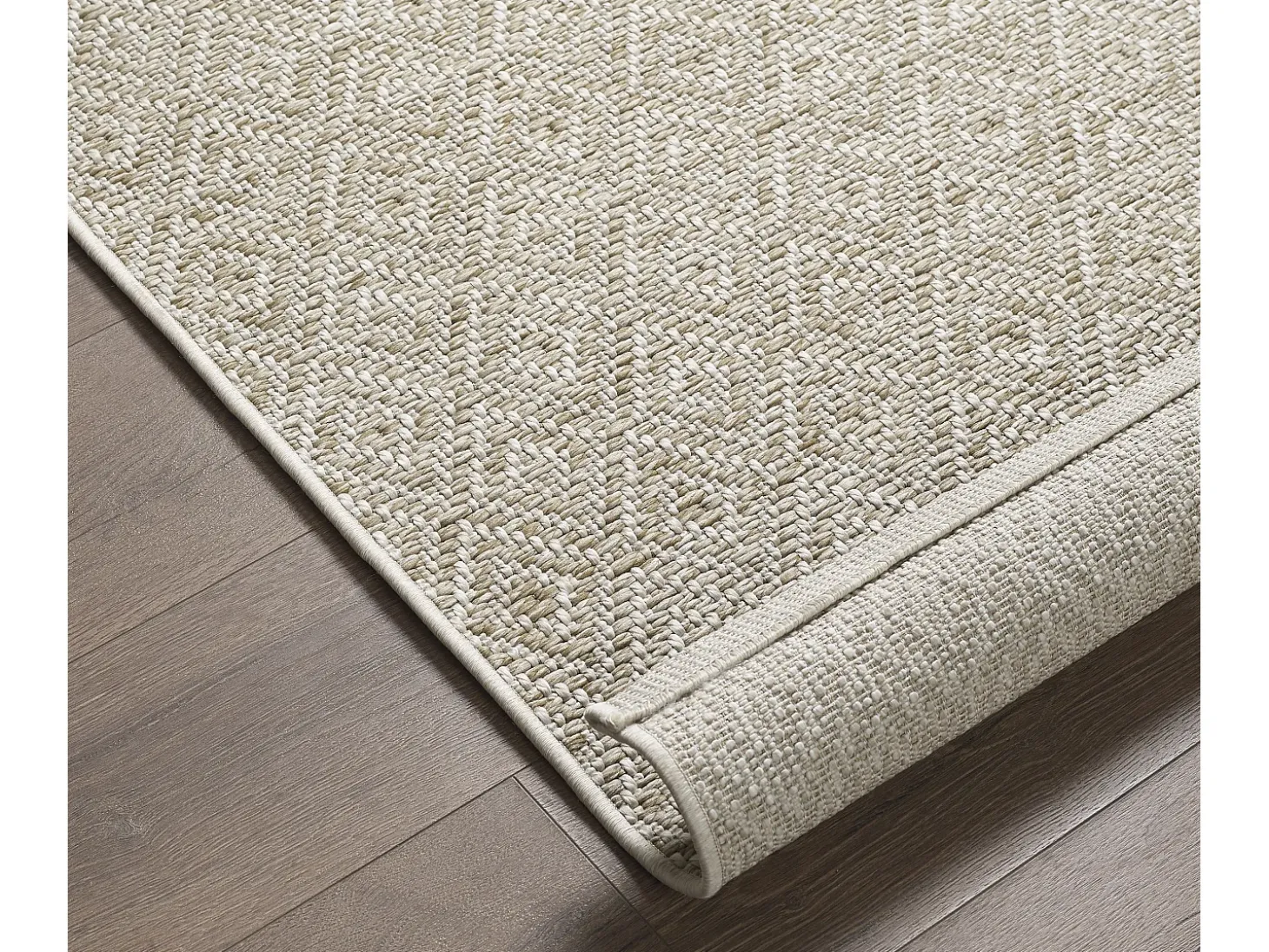 Alfombra Maldive Exterior Boho Diamante, Marrón, 80 x 250 cm