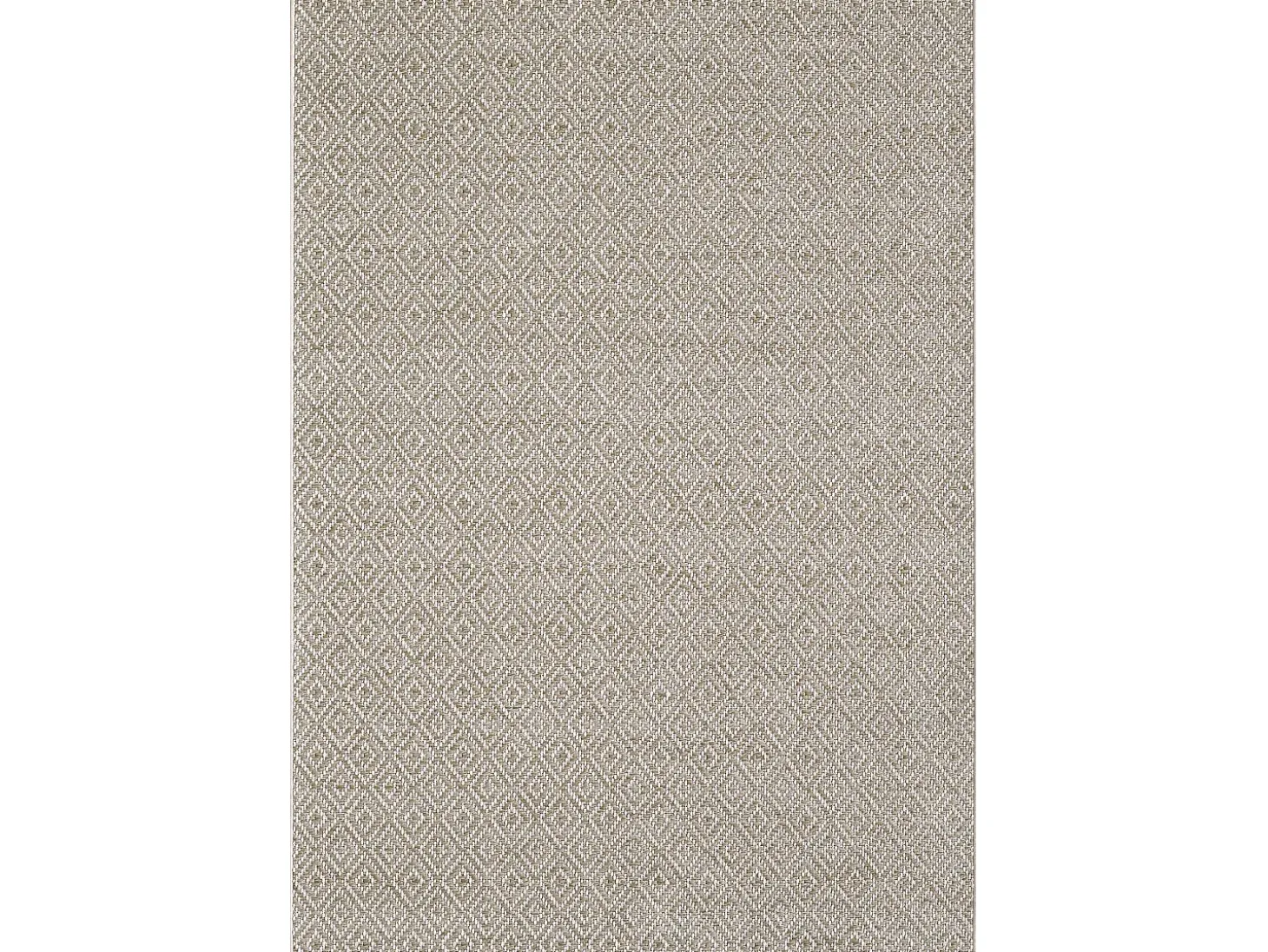 Alfombra Maldive Exterior Boho Diamante, Marrón, 80 x 250 cm