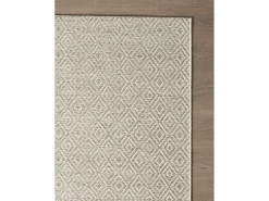 Alfombra Maldive Exterior Boho Diamante, Marrón, 140 x 200 cm