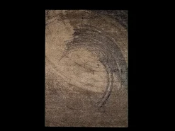 Alfombra Marla Diseño Abstracto Moderno, Marrón, 200x290 cm
