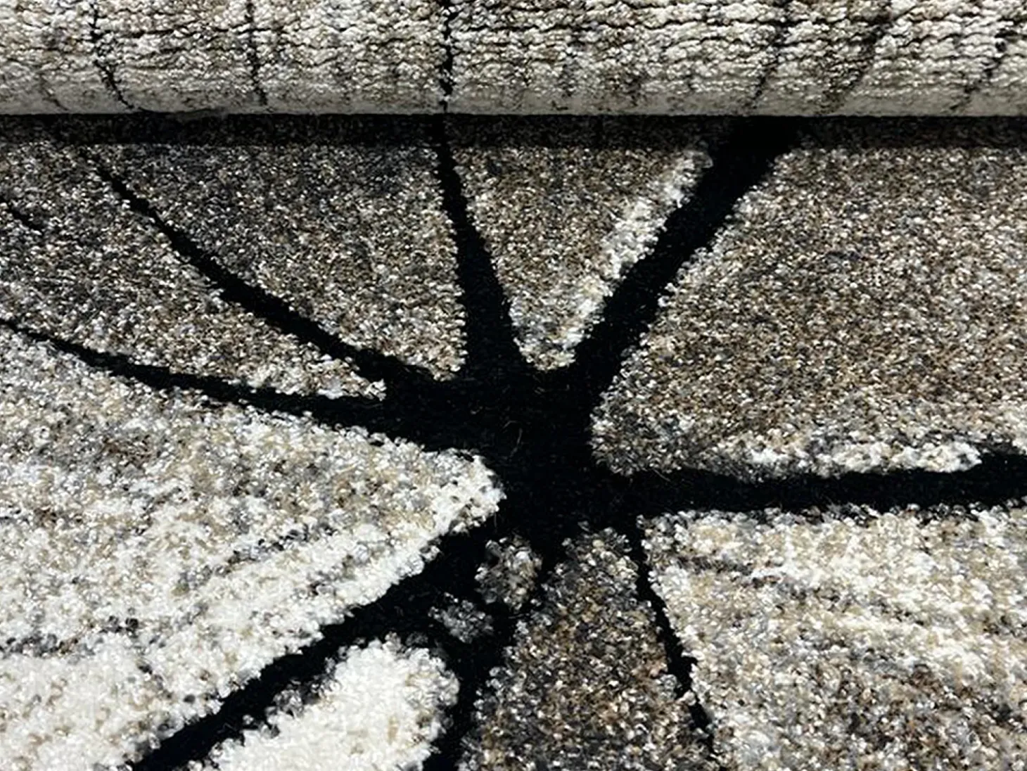 Alfombra Marla Diseño Moderno Árbol, Natural, 200x290 cm