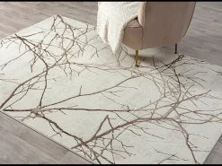 Alfombra Mila Brillante Naturaleza, Creme, 200 x 290 cm