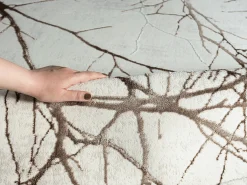 Alfombra Mila Brillante Naturaleza, Creme, 80 x 150 cm