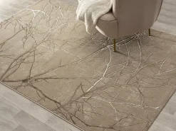 Alfombra Mila Brillante Naturaleza, Beige, 140 x 200 cm