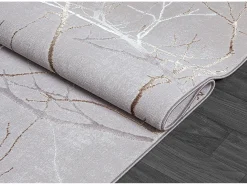 Alfombra Mila Brillante Naturaleza, Gris, 200 x 290 cm