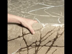 Alfombra Mila Brillante Naturaleza, Beige, 160 x 230 cm