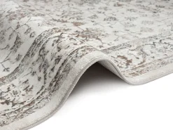 Alfombra Mila Shiny Classic Vintage, Creme, 80 x 300 cm