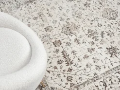 Alfombra Mila Shiny Classic Vintage, Creme, 160 x 230 cm