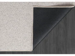 Alfombra Natal moderna uni, antimanchas, Beige, 80 x 150 cm