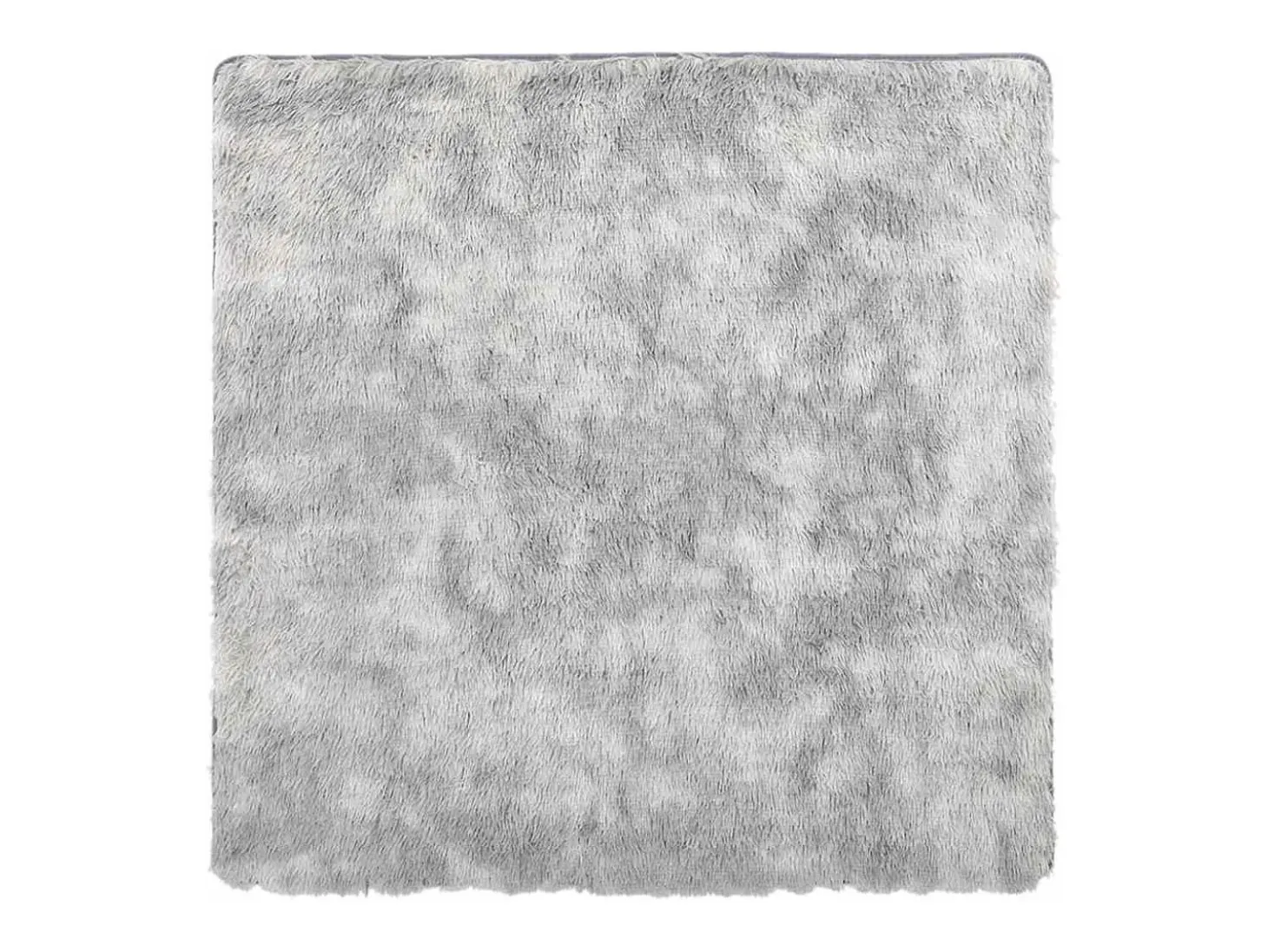 Alfombra NAVARRA Shaggy Gris Plata 240x240 cm