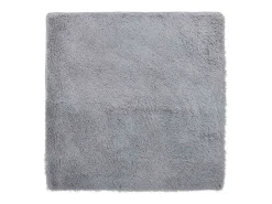 Alfombra NAVARRA Shaggy Gris Claro 240x240 cm