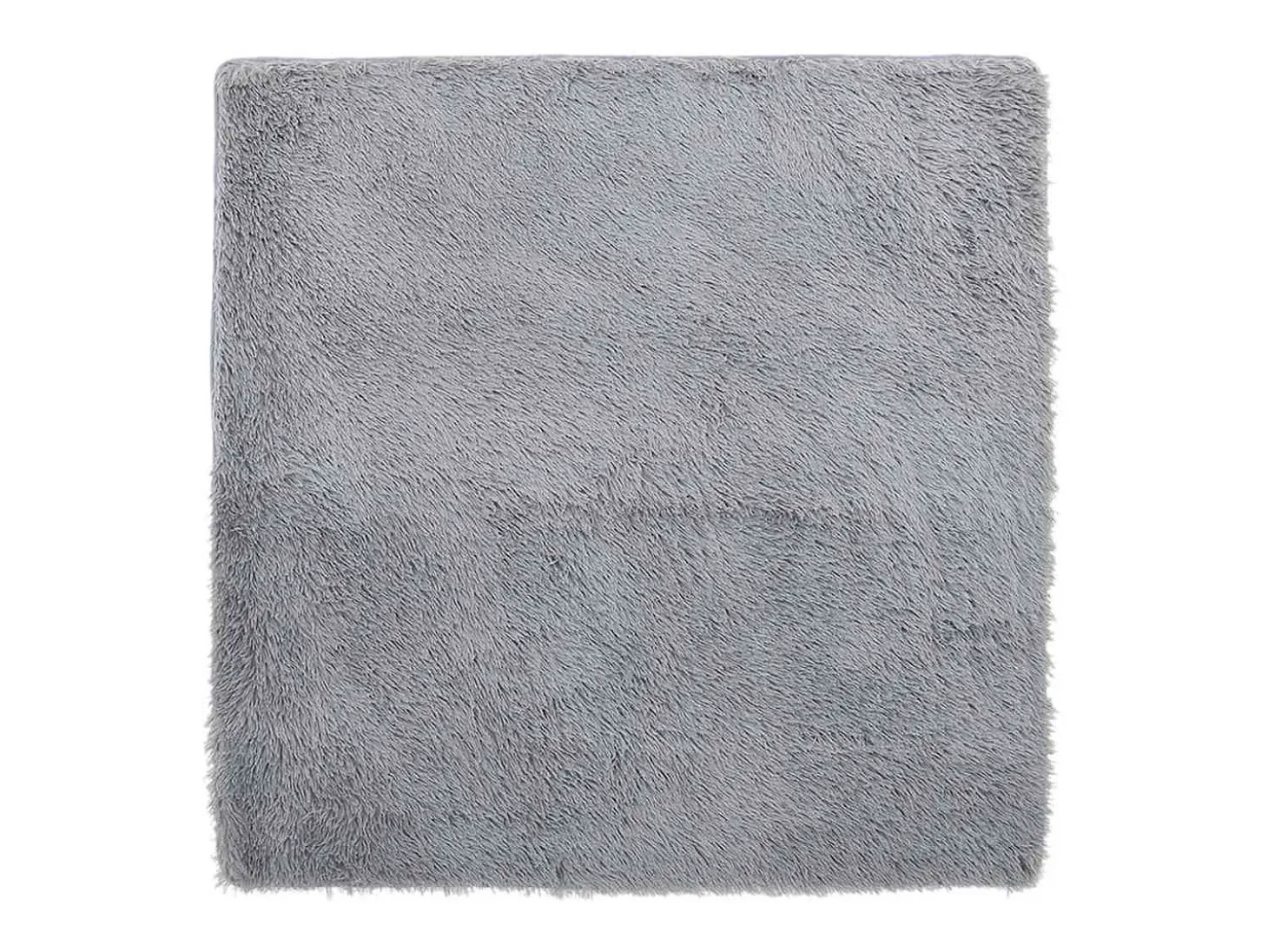Alfombra NAVARRA Shaggy Gris Claro 240x240 cm
