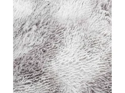 Alfombra NAVARRA Shaggy Gris Plata 240x240 cm