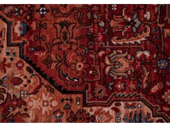 Alfombra oriental tejida de lana 200x290 cm Rojo Multi Saharna