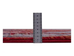 Alfombra oriental tejida de lana 160x230 cm Rojo Multi Saharna