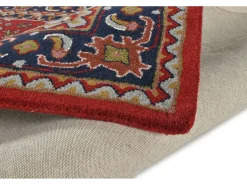 Alfombra oriental tejida a mano con lana 170x240 cm Rojo Royal Orient