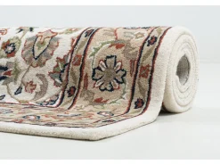 Alfombra oriental tejida a mano con lana 60x90 cm Beige Royal Orient