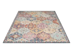 Alfombra Palma Exterior Ornamento, Multi, 80 x 150 cm