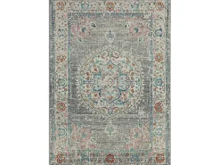 Alfombra Palma Exterior Oriental, Gris, 140 x 200 cm