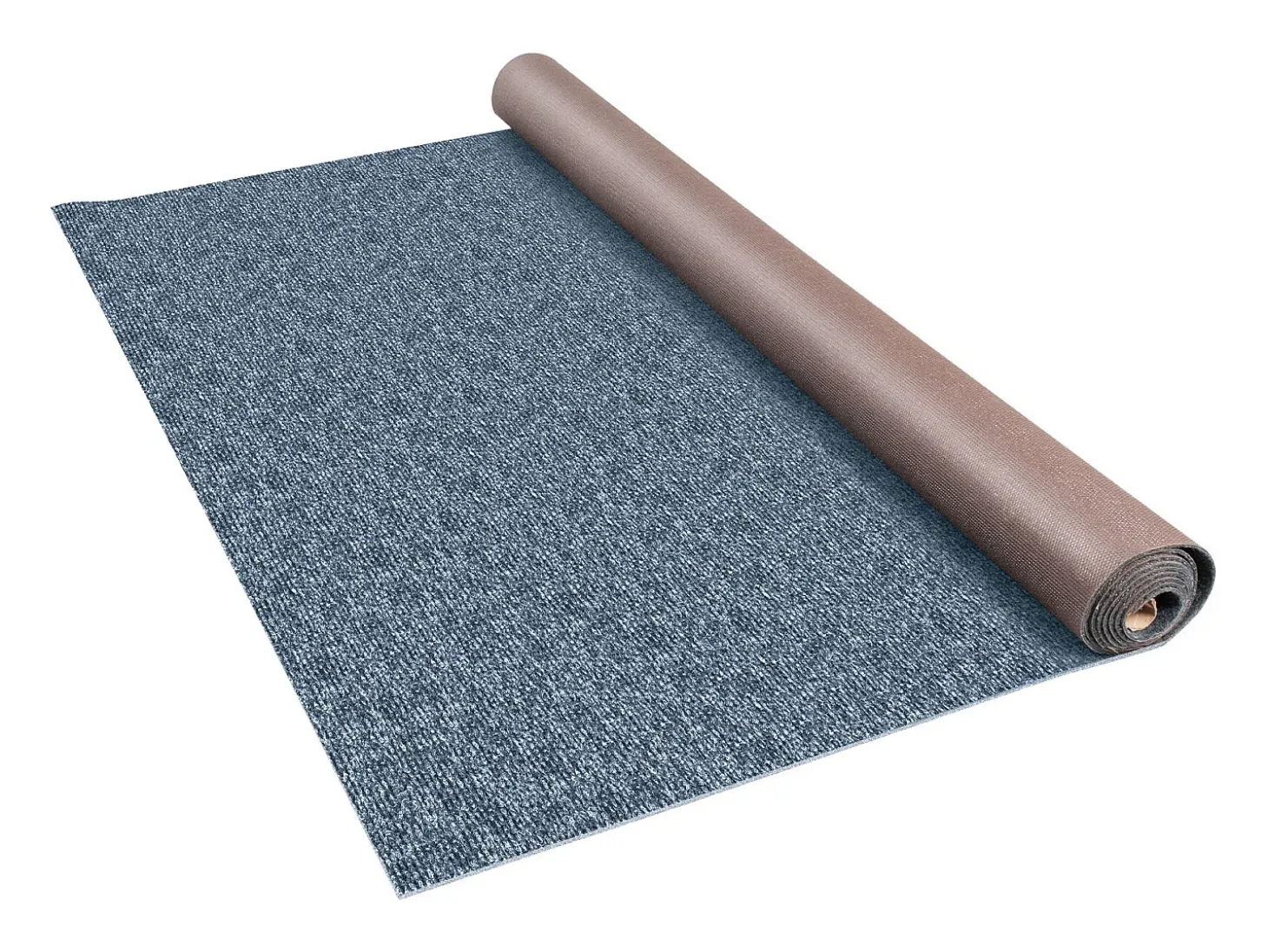 Alfombra para Interior y Exterior SucceBuy, 1,8 x 4 m, Alfombra Marina Gris, Antideslizante para Interior/Exterior