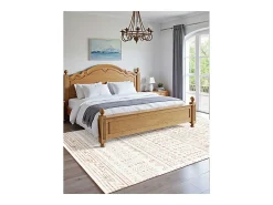 Alfombra para Salón SucceBuy, 1,8 x 2,7 m, Alfombra Grande para Dormitorio Lavable y Antideslizante, Suave y Cómoda, Estilo Moderno, para Dormitorio, Beige