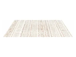 Alfombra para Salón SucceBuy, 1,5 x 2,4 m, Alfombra Grande para Dormitorio Lavable y Antideslizante, Suave y Cómoda, Estilo Moderno, para Dormitorio, Beige