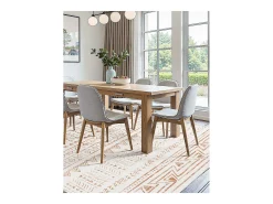 Alfombra para Salón SucceBuy, 1,5 x 2,4 m, Alfombra Grande para Dormitorio Lavable y Antideslizante, Suave y Cómoda, Estilo Moderno, para Dormitorio, Beige