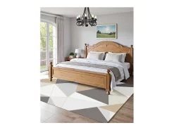 Alfombra para Salón SucceBuy, 1,5 x 2,1 m, Alfombra Grande para Dormitorio Lavable y Antideslizante, Suave y Cómoda, Estilo Moderno, Gris Antracita