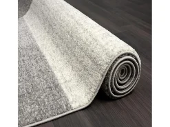 Alfombra Pearl Salón morno Geométrico, Gris, 140 x 200 cm
