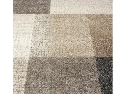 Alfombra Pearl Salón morno Geométrico, Beige, 80 x 140 cm