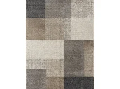 Alfombra Pearl Salón morno Geométrico, Beige, 160 x 220 cm