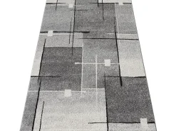 Alfombra Pearl Salón morno Pelo corto, Gris, 200 x 280 cm